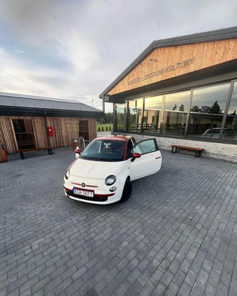 Fiat 500 cena 21500 przebieg: 187500, rok produkcji 2008 z Biecz małe 436